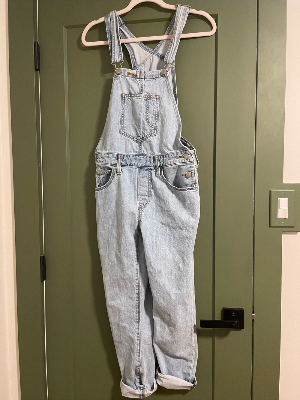 Levi’s Light Wash Denim Overalls